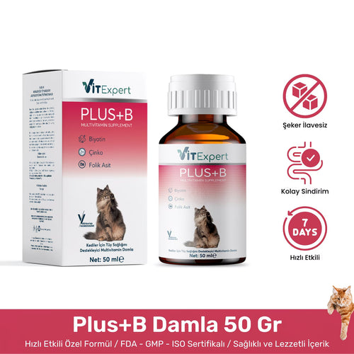 Doğal Kedi Vitamini 50 ml – Tüy Dökülmesini Önleyici Damla