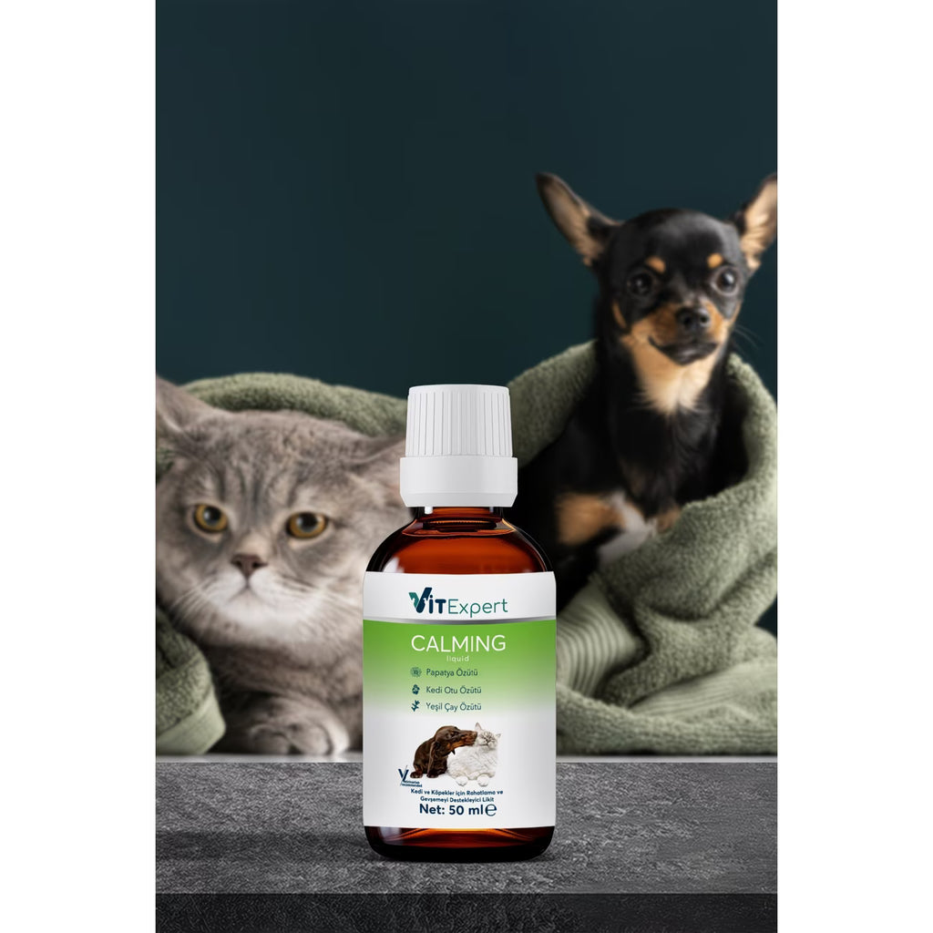Kedi Köpek Sakinleştirici Bitkisel Damla