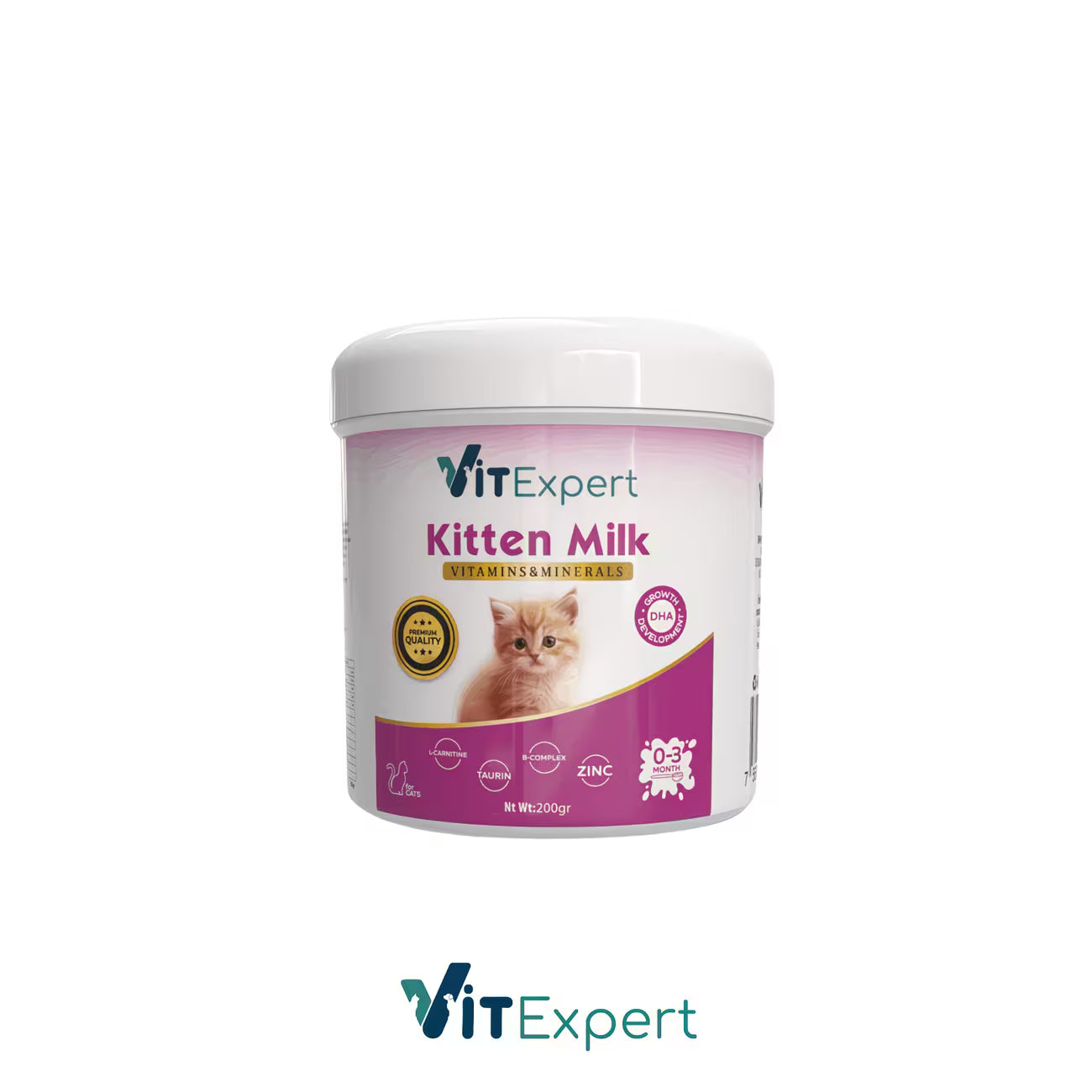 Kitten Milk Powder Yavru Kedi Süt Tozu 200 Gr
