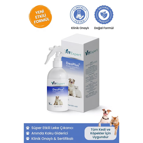 DeoPlus Bebek Pudrası Kokulu Köpek İdrar Tuvalet Çişi Koku Giderici Leke Çıkarıcı Çok Amaçlı Sprey