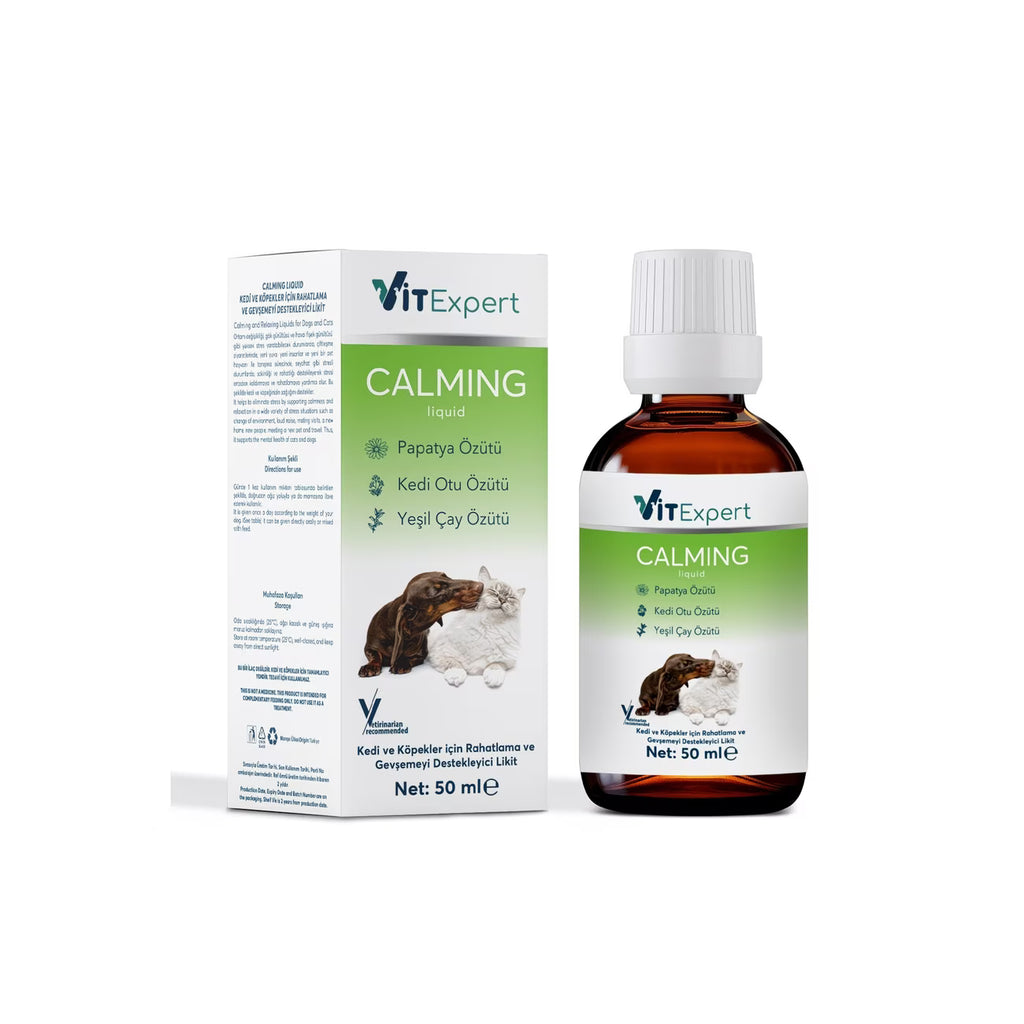 Kedi Köpek Sakinleştirici Bitkisel Damla