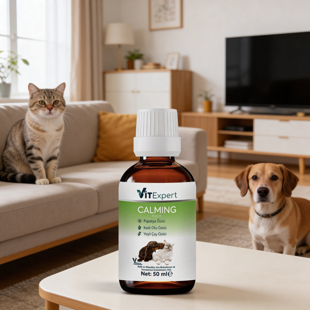 Kedi Köpek Sakinleştirici Bitkisel Damla