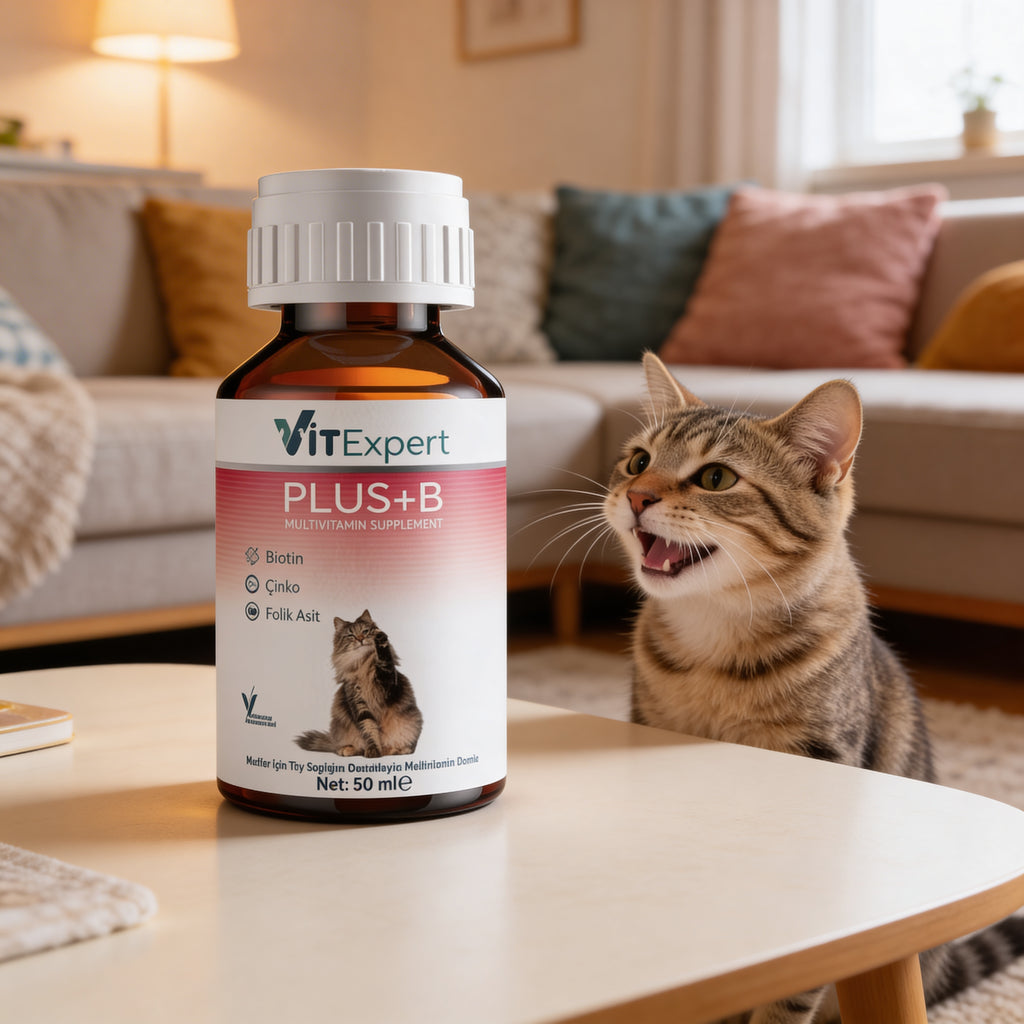 Doğal Kedi Vitamini 50 ml – Tüy Dökülmesini Önleyici Damla